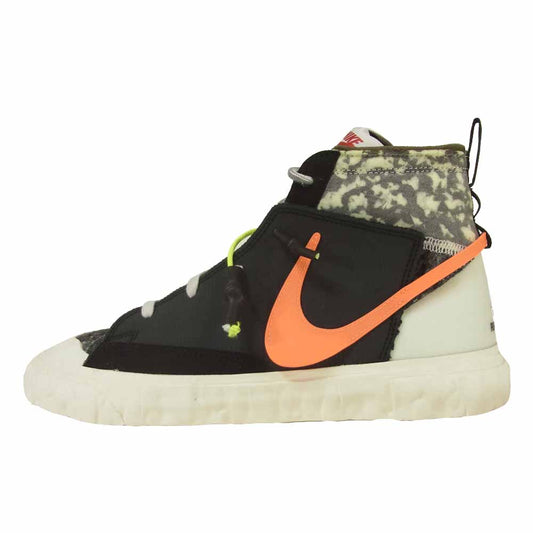 NIKE ナイキ CZ3589-001 レディメイド READYMADE BLAZER MID ブレーザー ミッド スニーカー ブラック系 26.5cm【極上美品】【中古】