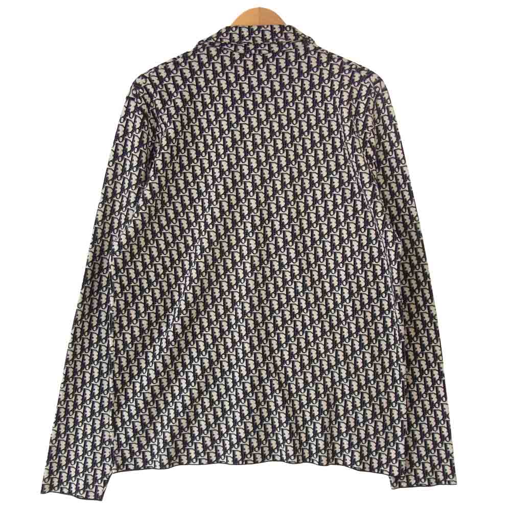 ディオール 20SS 023M550AT099 Oblique Overshirt オブリーク オーバー シャツ マルチカラー系 XL【美品】【中古】