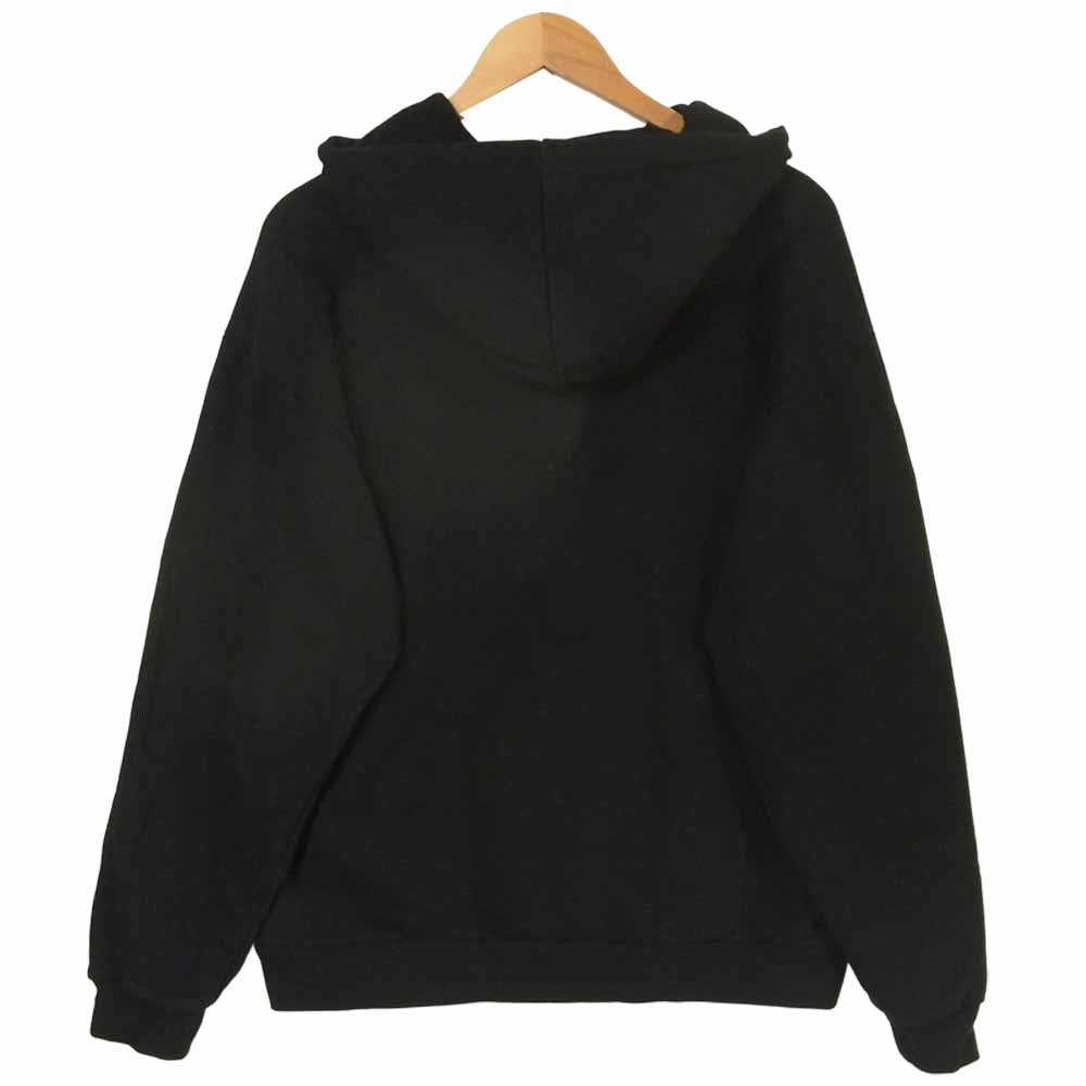 CELINE セリーヌ 21SS 2Y321052H ルーズ スウェット シャツ ロゴ プリント プルオーバー パーカー ブラック系 L【美品】【中古】