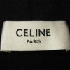 CELINE セリーヌ 21SS 2Y321052H ルーズ スウェット シャツ ロゴ プリント プルオーバー パーカー ブラック系 L【美品】【中古】