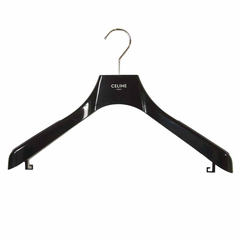 CELINE セリーヌ 21SS 2Y321052H ルーズ スウェット シャツ ロゴ プリント プルオーバー パーカー ブラック系 L【美品】【中古】