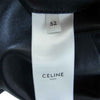 CELINE セリーヌ 20AW 2E158297D カーフスキン クラシック バイカー レザー ダブルライダース ジャケット ブラック系 52【美品】【中古】