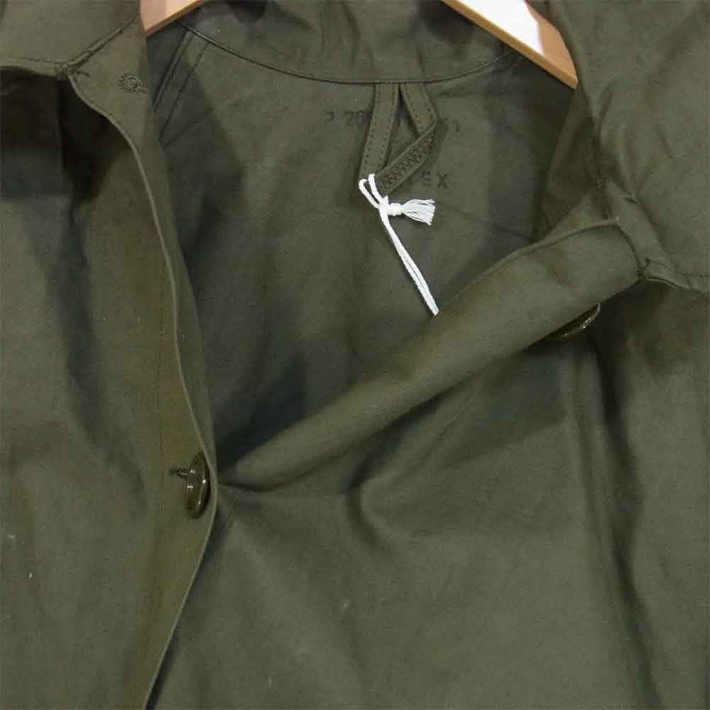 Dutch rain capes poncho オランダ軍 レインケープ ミリタリー ポンチョ ケープ カーキ系 表記無【中古】