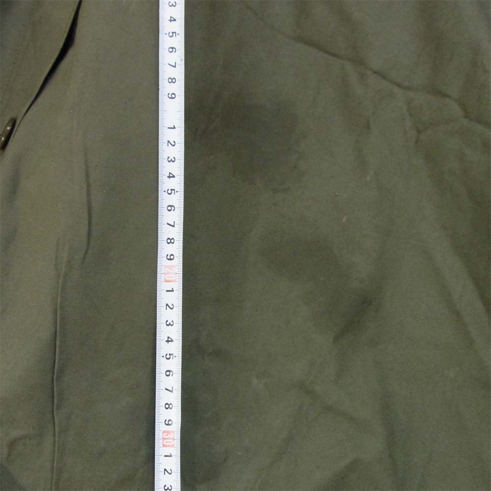 Dutch rain capes poncho オランダ軍 レインケープ ミリタリー ポンチョ ケープ カーキ系 表記無【中古】