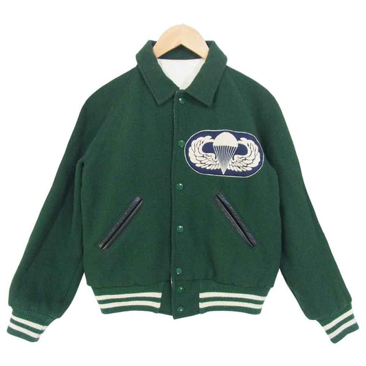 ボディース WAREHOUSE ウェアハウス スタジャン PARATROOPER SCREAMING EAGLES グリーン系 36【中古】