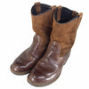 WESCO ウエスコ MORRISON モリソン ツートン ペコス ブーツ スエード レザー 0709 ダークブラウン系 8.5E【中古】