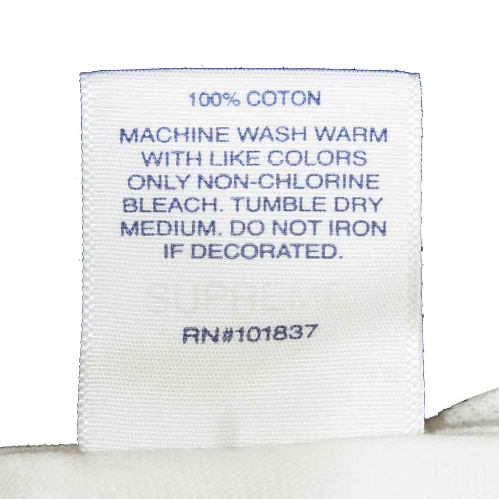 Supreme シュプリーム 20AW Nuova York Tee ニューヨーク ロゴ プリント Tシャツ ホワイト系 M【美品】【中古】