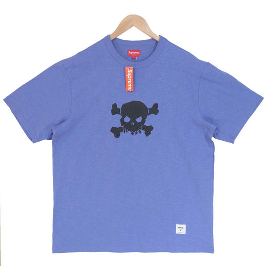 Supreme シュプリーム 21SS Skull S/S Top スカル プリント Tシャツ PalePurple L【新古品】【未使用】【中古】