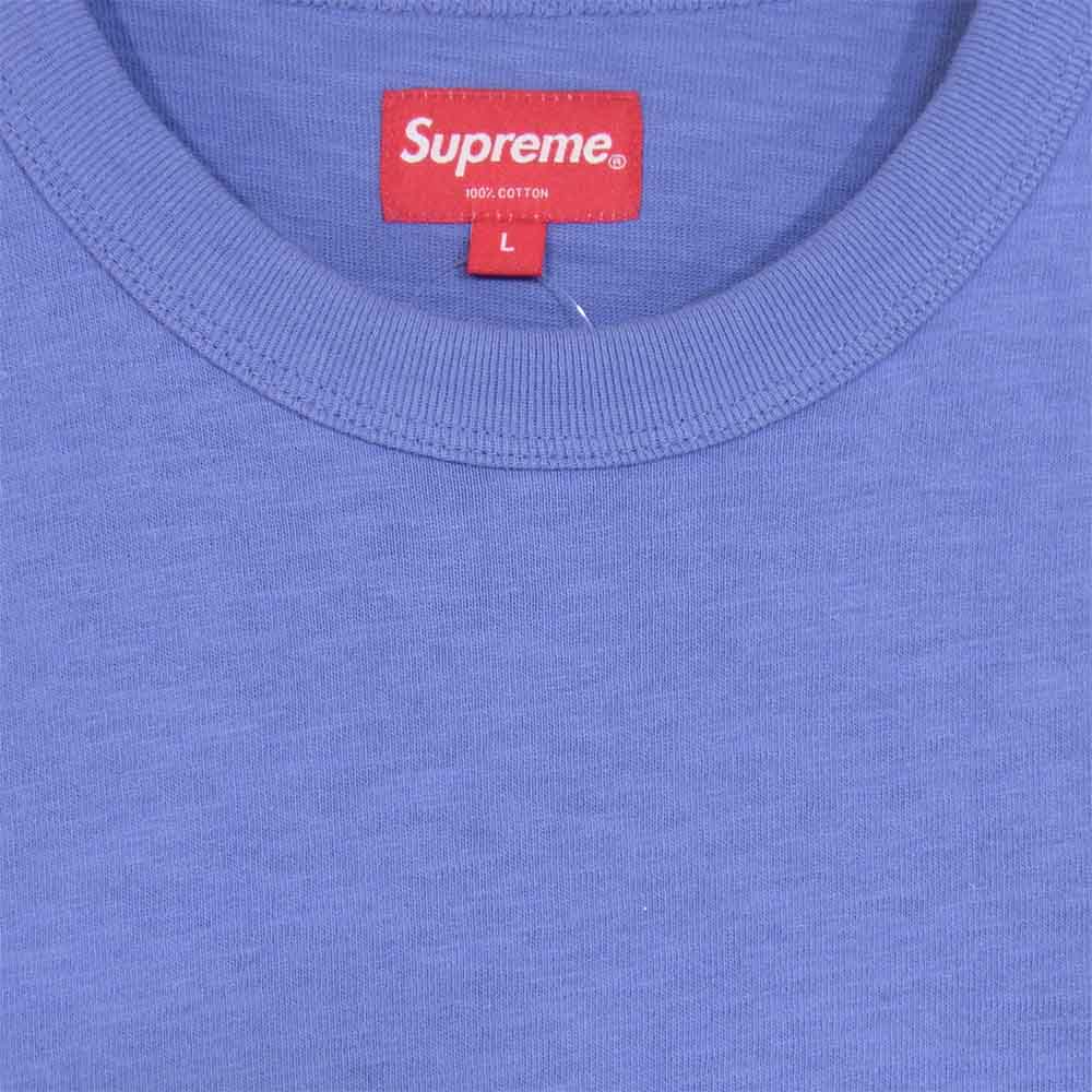 Supreme シュプリーム 21SS Skull S/S Top スカル プリント Tシャツ PalePurple L【新古品】【未使用】【中古】