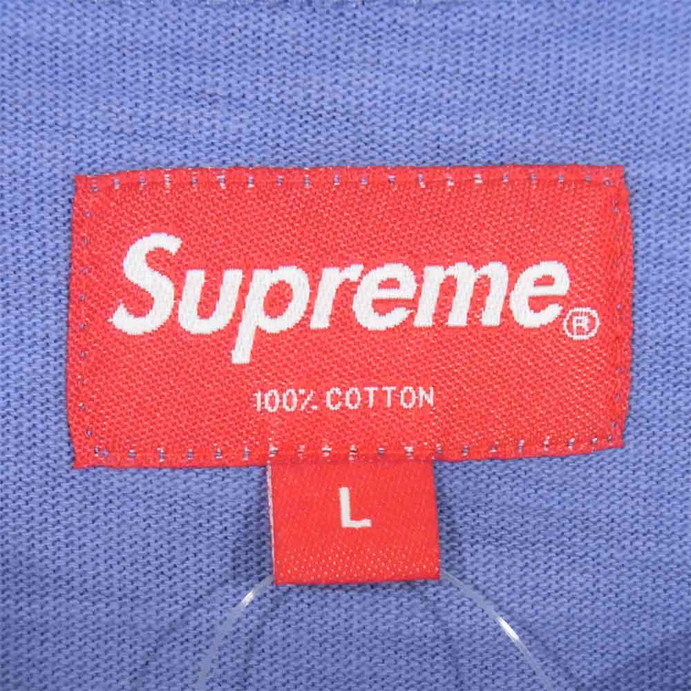 Supreme シュプリーム 21SS Skull S/S Top スカル プリント Tシャツ PalePurple L【新古品】【未使用】【中古】