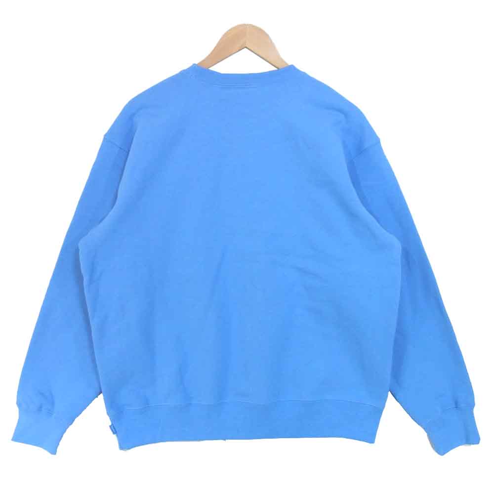 Supreme シュプリーム 21SS Gonz Logo Crewneck ゴンズ ロゴ クルーネック スウェット ライトブルー系 S【新古品】【未使用】【中古】