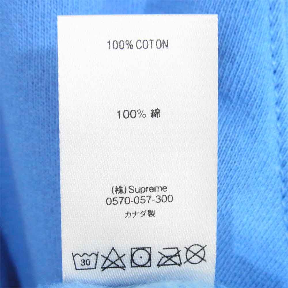 Supreme シュプリーム 21SS Gonz Logo Crewneck ゴンズ ロゴ クルーネック スウェット ライトブルー系 S【新古品】【未使用】【中古】