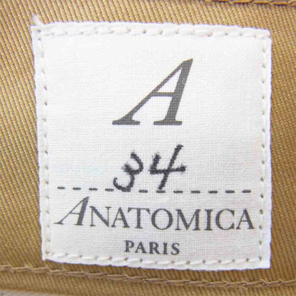 アナトミカ 530-000-04 CHINO II チノ ツイル チノパンツ ベージュ系 34【新古品】【未使用】【中古】