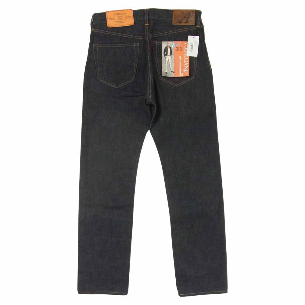アナトミカ 530-000-06 618 INDIGO ONE WASH オリジナル ワンウォッシュ デニム パンツ インディゴブルー系 32【新古品】【未使用】【中古】