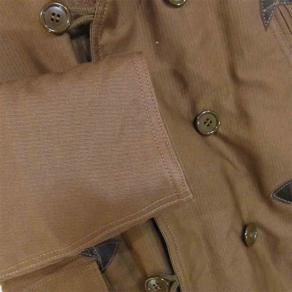 The REAL McCOY'S ザリアルマッコイズ JOE McCOY ジョーマッコイ AVALANCHE COAT アバランチ コート カーキブラウン系 38【美品】【中古】