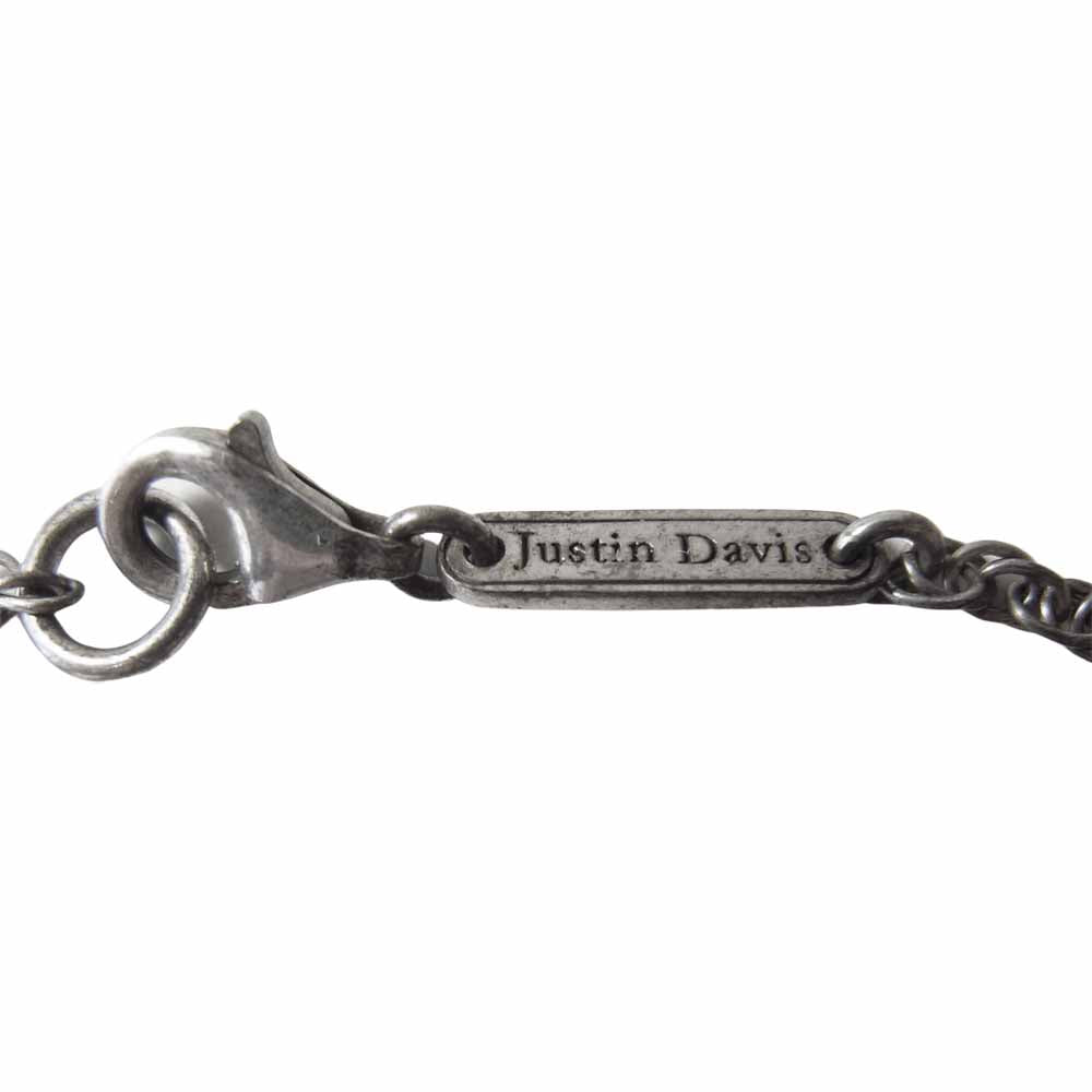 Justin Davis ジャスティンデイビス SNJ292 STUD NECKLACE スタッド ネックレス シルバー系【中古】