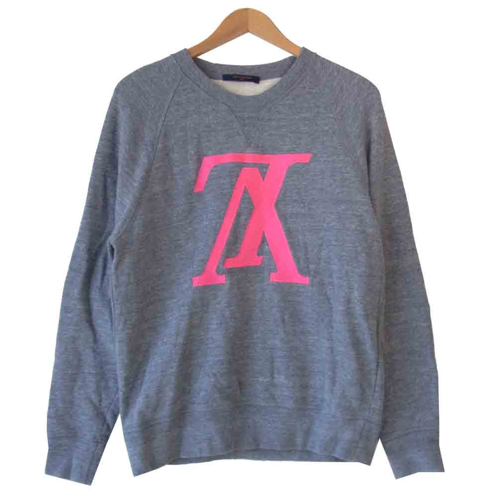 LOUIS VUITTON ルイ・ヴィトン 18AW 1A84LQ 国内正規品 アップサイドダウン スウェット グレー系 M【美品】【中古】