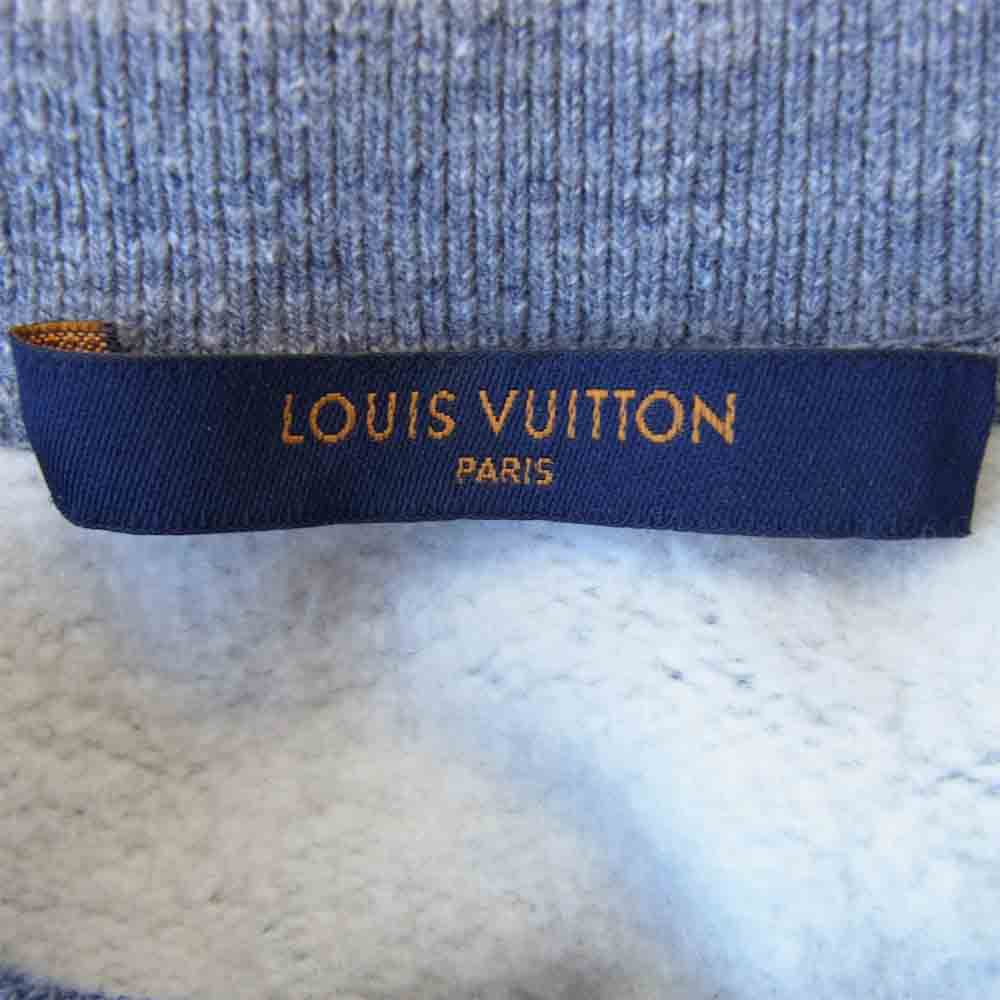 LOUIS VUITTON ルイ・ヴィトン 18AW 1A84LQ 国内正規品 アップサイドダウン スウェット グレー系 M【美品】【中古】