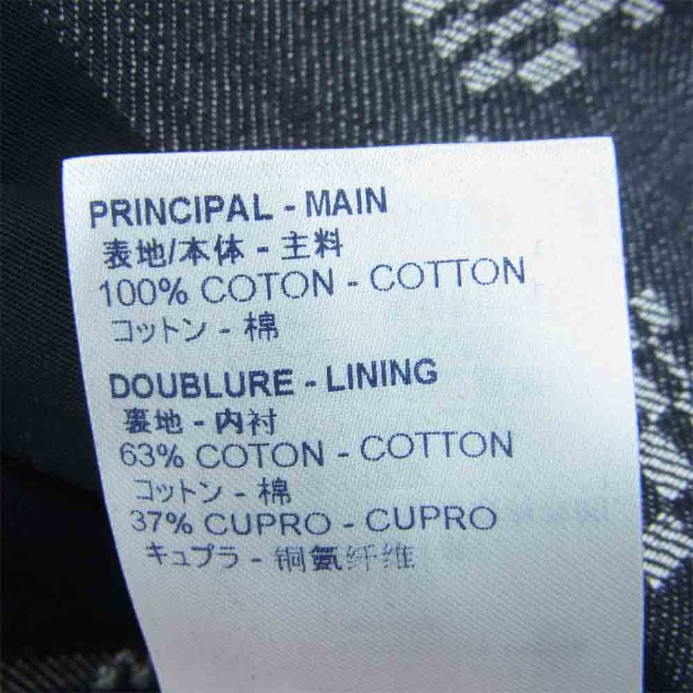 LOUIS VUITTON ルイ・ヴィトン 1A8PNW 国内正規品 70S デニム テーラード ジャケット ブラック系 52【極上美品】【中古】