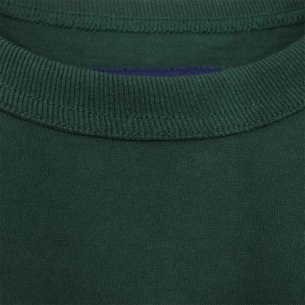 DESCENDANT ディセンダント コットン 半袖 Tシャツ グリーン系 3【中古】
