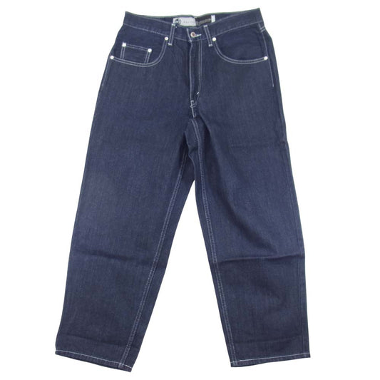 Levi's リーバイス 39290-0005 Silver Tab Baggy Jeans 14.3oz シルバー タブ バギー デニム インディゴブルー系 W32【中古】
