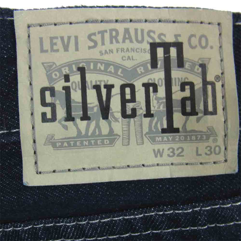 Levi's リーバイス 39290-0005 Silver Tab Baggy Jeans 14.3oz シルバー タブ バギー デニム インディゴブルー系 W32【中古】