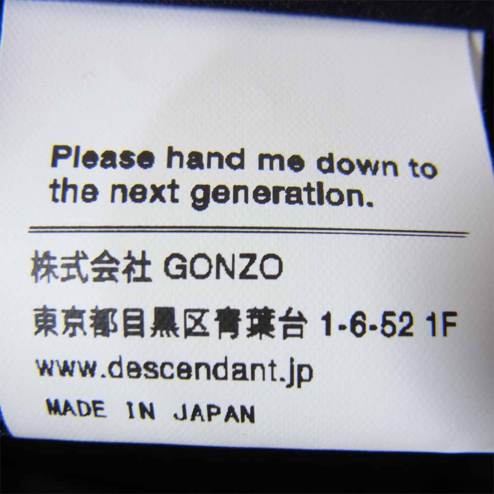 DESCENDANT ディセンダント 20AW BOX 5 PANEL CAP ボックス パネル キャップ ブラック系 F【中古】