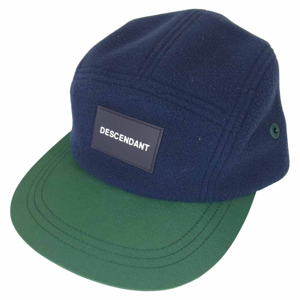 DESCENDANT ディセンダント 20AW BOX 5 PANEL CAP ボックス パネル キャップ ネイビー系 F【中古】