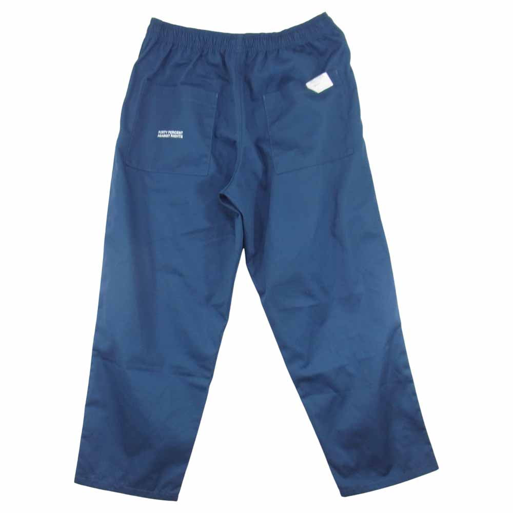 フォーティーパーセントアゲインストライツパンツ 20AW GENIE TROUSERS イージー トラウザー パンツ ブルー系 L【中古】
