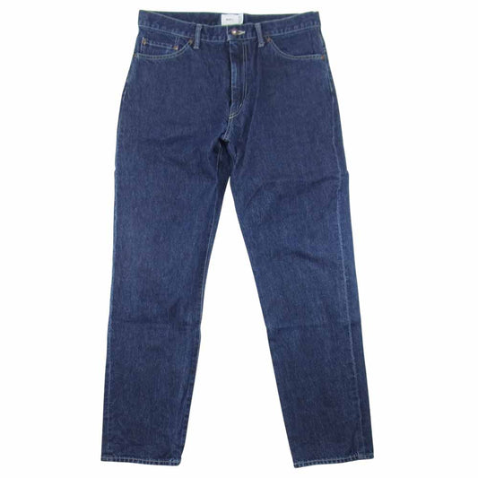 WTAPS ダブルタップス 19SS  191TQDT-PTM01 BAGGY WASHED TROUSERS DENIM バギー デニム トラウザー パンツ インディゴブルー系 03【中古】