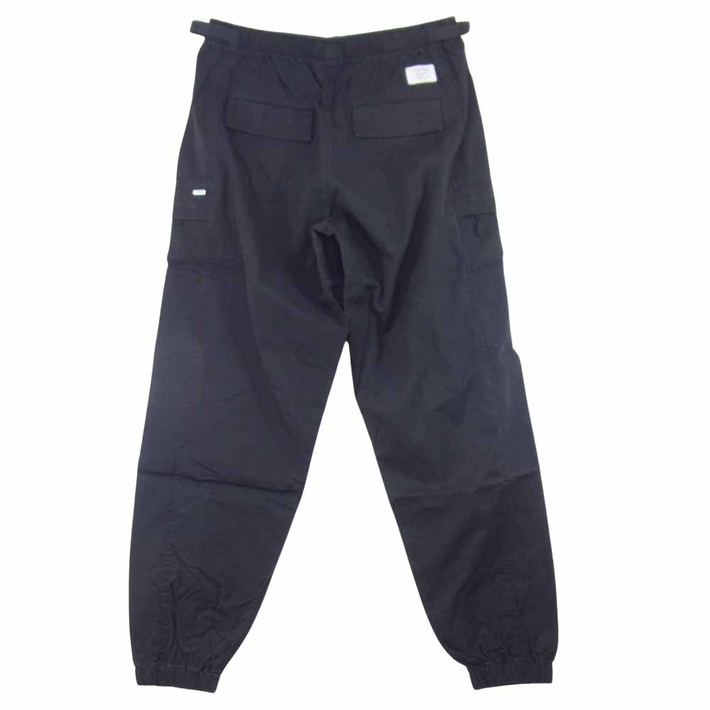 WTAPS ダブルタップス 18SS 181GWDT-PTM03 TRACKS TROUSERS NYCO WEATHER トラック カーゴ トラウザー パンツ ブラック系 02【中古】