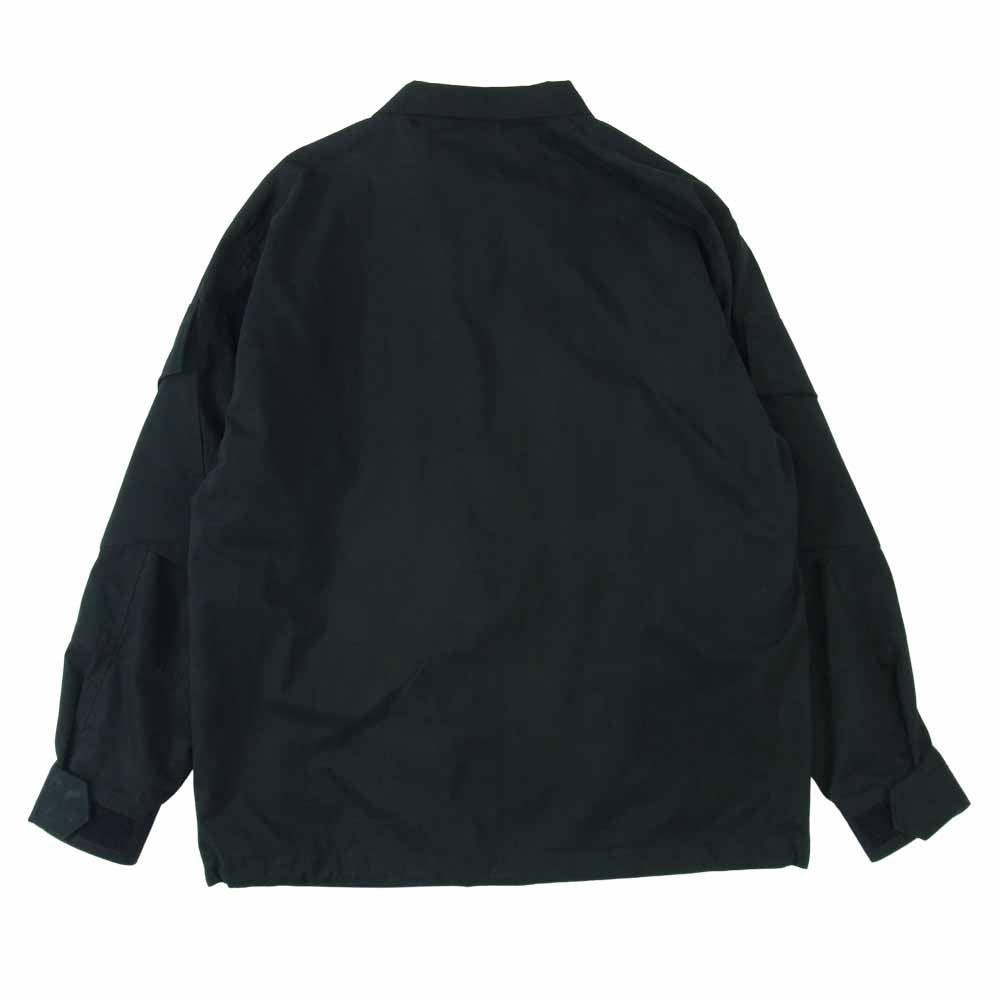 WTAPS ダブルタップス 21SS 211WVDT-JKM01 D90 JACKET NYCO. TUSSAH ミリタリー ジャケット ブラック系 X 03【美品】【中古】