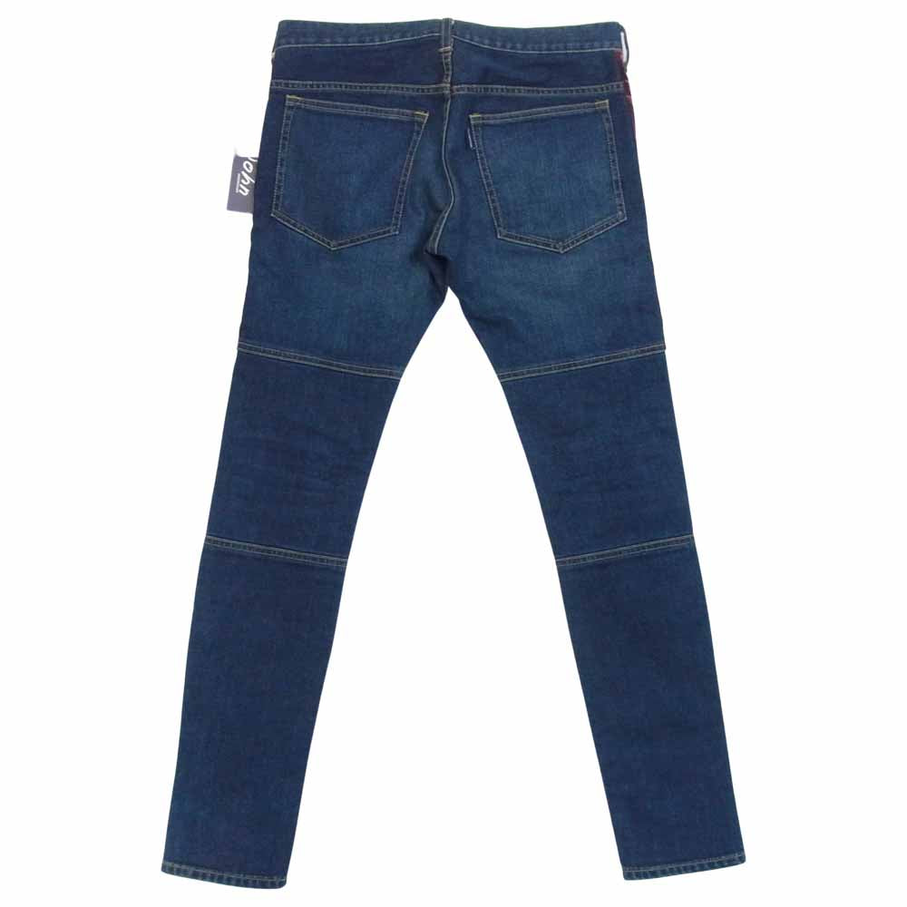 UNDERCOVER アンダーカバー JUP4505 John UNDERCOVER ジョンアンダーカバー VV側章 ヒザ切替 デニムパンツ インディゴブルー系 1【中古】
