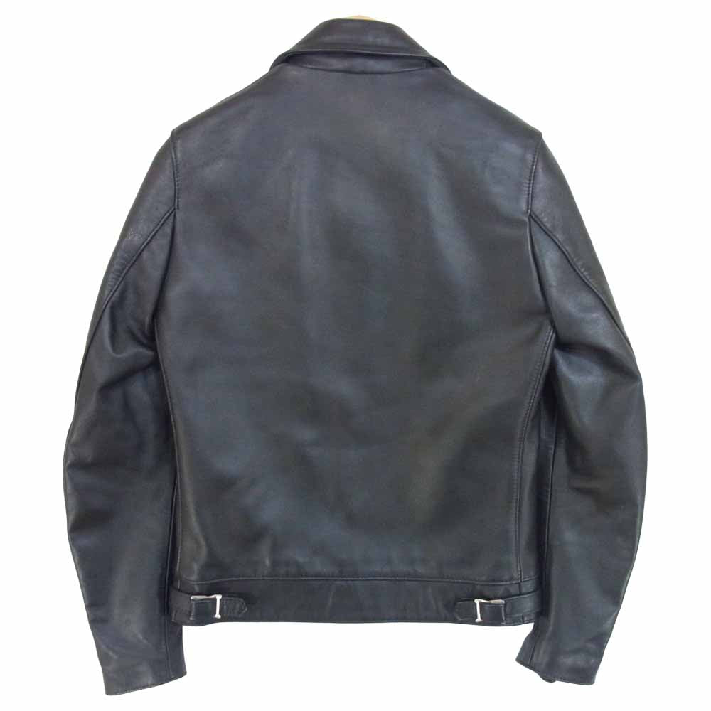 Lewis Leathers ルイスレザー ドミネーター カウハイド ライダース ジャケット ブラック系 34【中古】