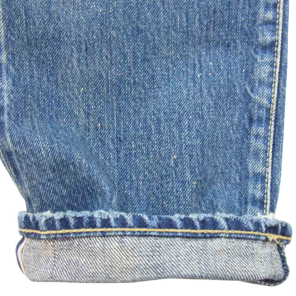 HYSTERIC GLAMOUR ヒステリックグラマー 0251AP11 ダメージリペア PF加工 ペイント ヴィンテージ デニムパンツ インディゴブルー系 W29【中古】