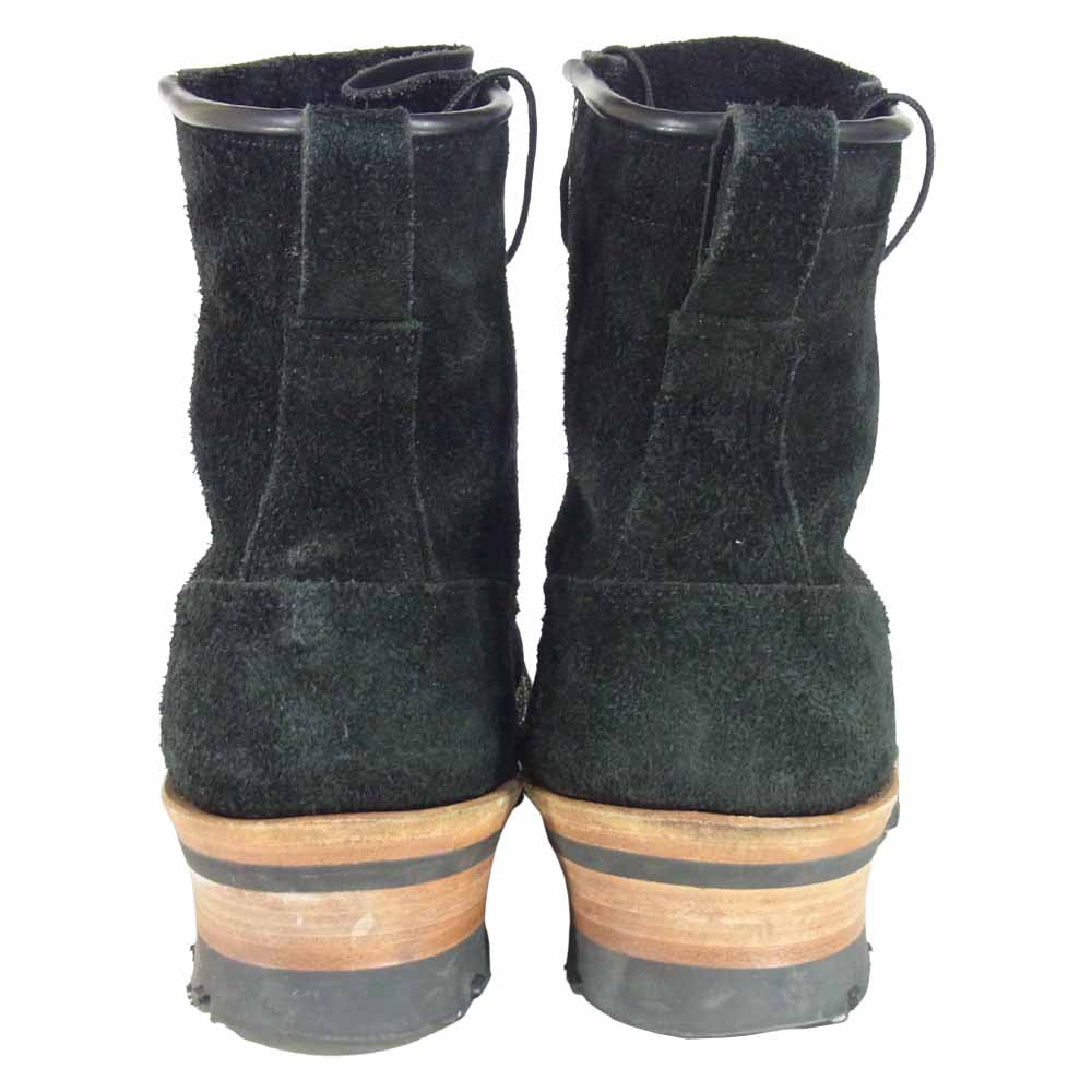 ホワイツ SMOKE JUMPER スエード スモークジャンパー スウェード ブーツ ブラック系 9EE【中古】