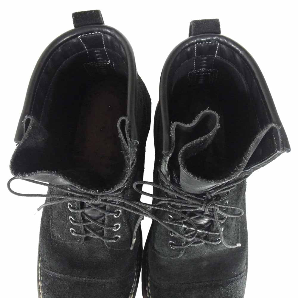 ホワイツ SMOKE JUMPER スエード スモークジャンパー スウェード ブーツ ブラック系 9EE【中古】