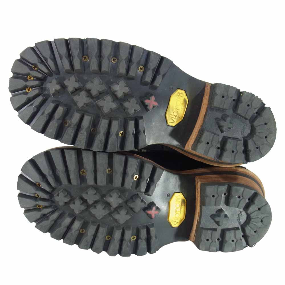 ホワイツ SMOKE JUMPER スエード スモークジャンパー スウェード ブーツ ブラック系 9EE【中古】