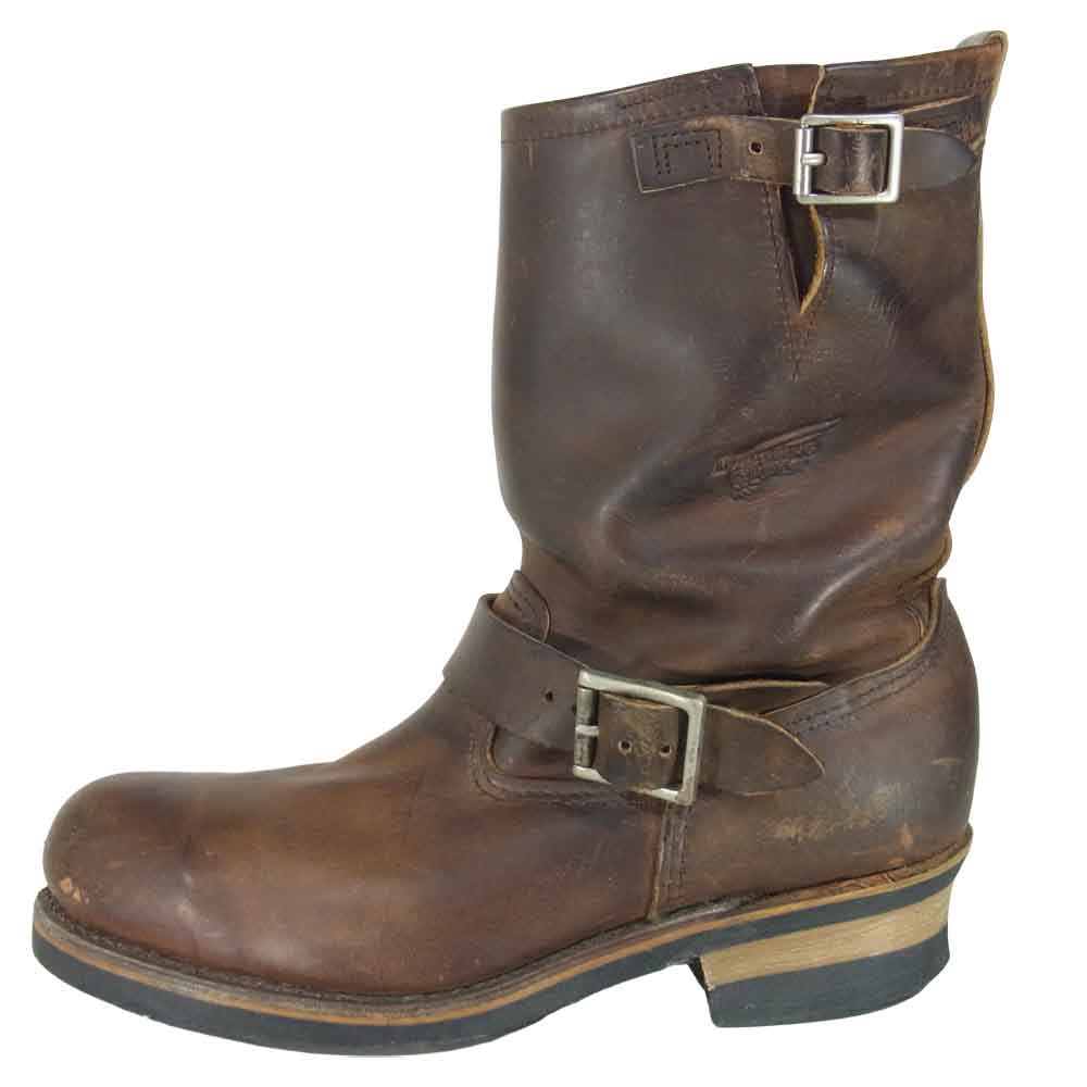 RED WING レッドウィング 2972 Engineer Boots エンジニア ブーツ ダークブラウン系 US8.5D【中古】