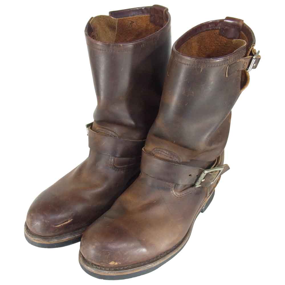 RED WING レッドウィング 2972 Engineer Boots エンジニア ブーツ ダークブラウン系 US8.5D【中古】