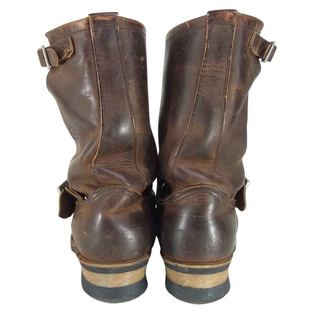 RED WING レッドウィング 2972 Engineer Boots エンジニア ブーツ ダークブラウン系 US8.5D【中古】