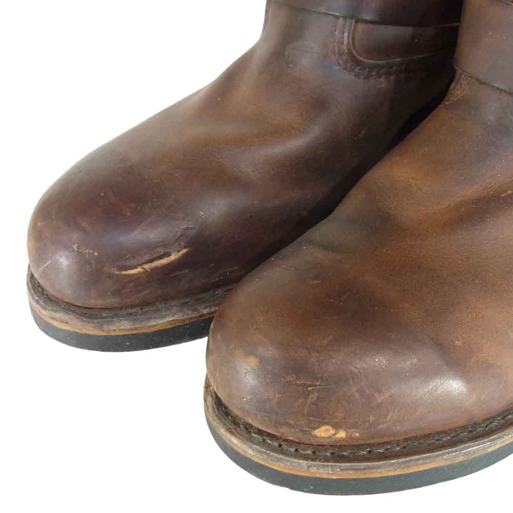 RED WING レッドウィング 2972 Engineer Boots エンジニア ブーツ ダークブラウン系 US8.5D【中古】
