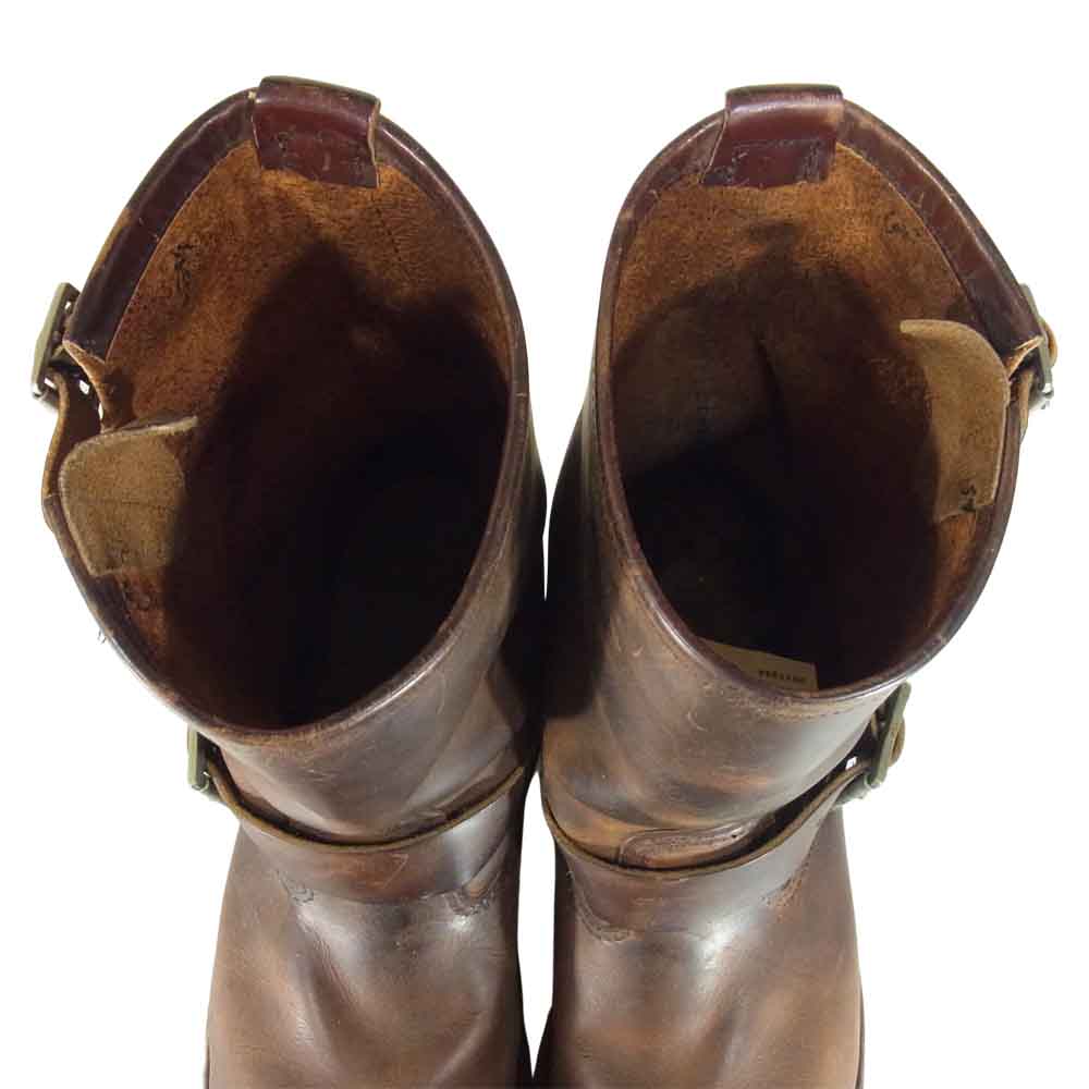 RED WING レッドウィング 2972 Engineer Boots エンジニア ブーツ ダークブラウン系 US8.5D【中古】