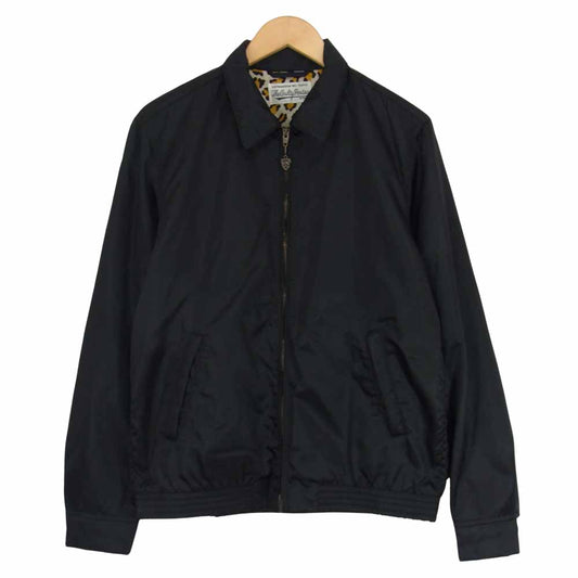 WACKO MARIA ワコマリア McGREGOR マクレガー バックプリント ナイロン ジャケット ブラック系 L【中古】