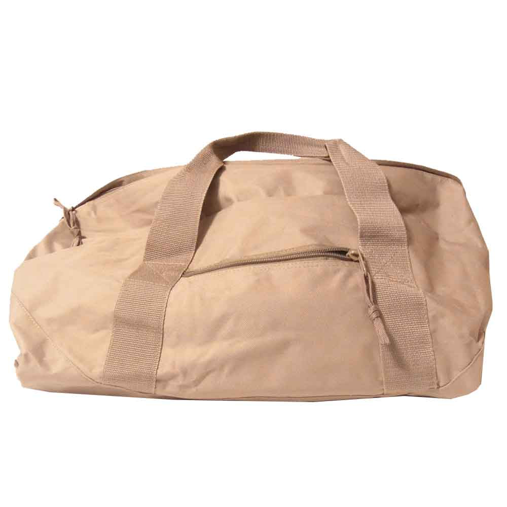 HideandSeek ハイドアンドシーク Duffle Bag ダッフル ボストン バッグ カーキ系【美品】【中古】