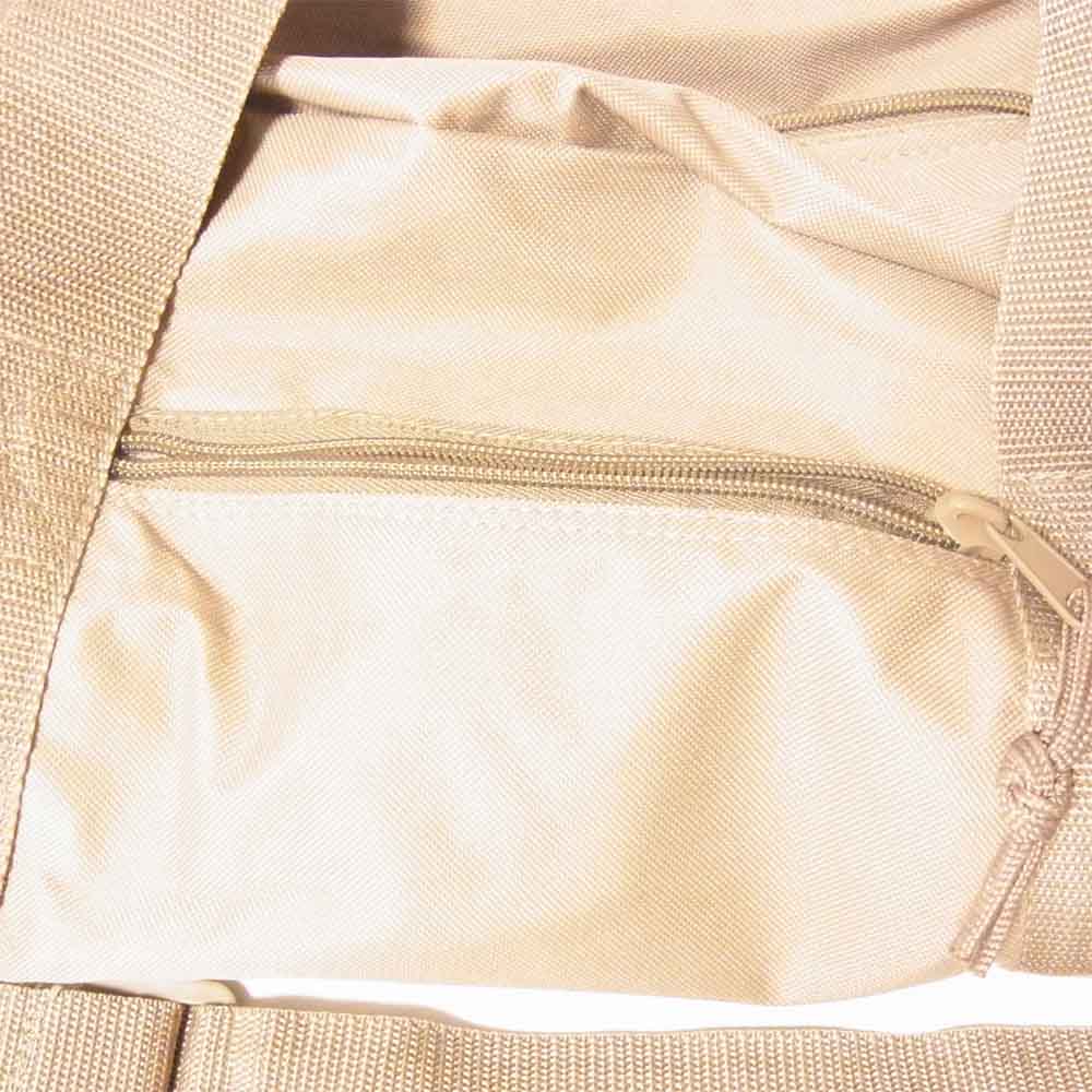 HideandSeek ハイドアンドシーク Duffle Bag ダッフル ボストン バッグ カーキ系【美品】【中古】
