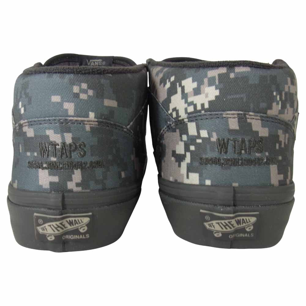 WTAPS ダブルタップス VN0A3DP6U9V VANS バンズ HALF CAB ハーフキャブ デジカモ カーキ系 27.5cm【新古品】【未使用】【中古】