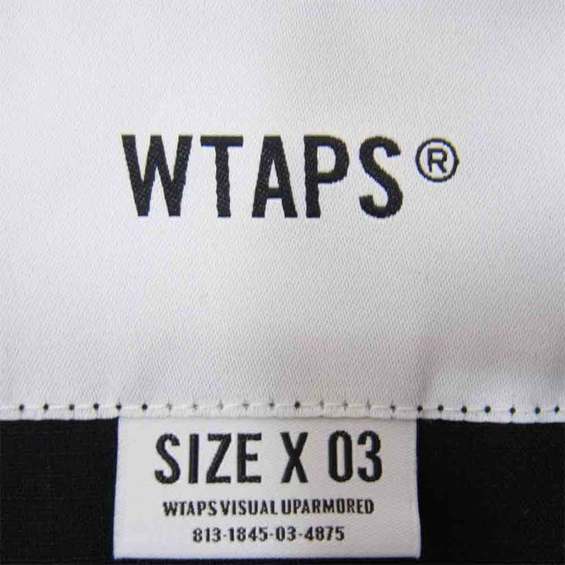 WTAPS MODULAR シャツ Lサイズ　BLACK ダブルタップス