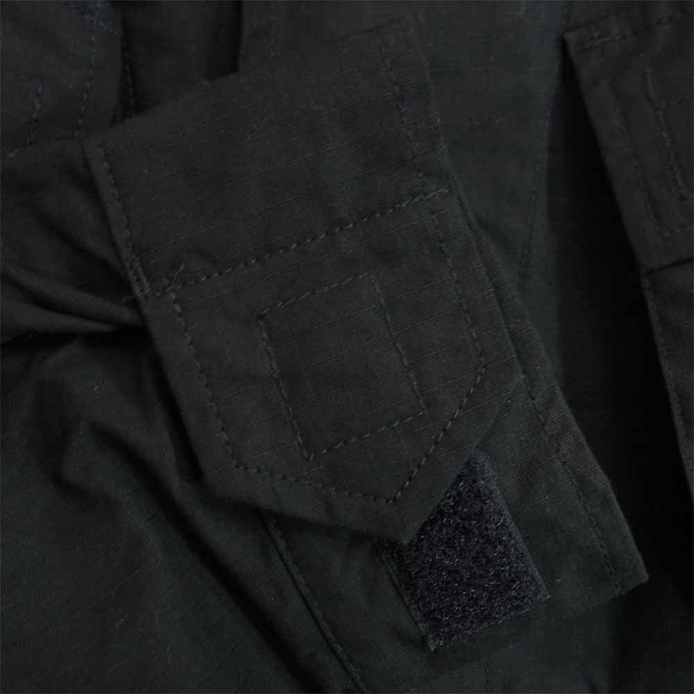 WTAPS ダブルタップス 20AW 202BRDT-SHM02 MODULAR LS COTTON RIPSTOP リップストップ モジュラー シャツ ジャケット ブラック系 L【美品】【中古】