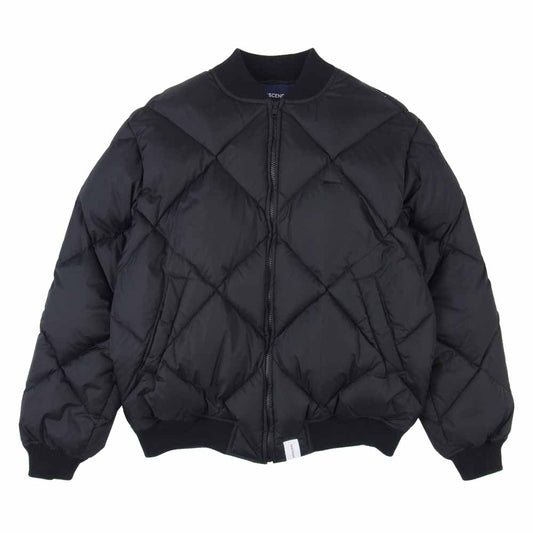 DESCENDANT ディセンダント 20AW 202BRDS-JKM04 FULTON DOWN JACKET ダイヤキルト加工 ダウンジャケット ブラック系 2【美品】【中古】